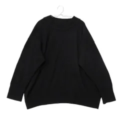 JOURNAL STANDARD ジャーナルスタンダード ニット トップス 長袖 ウール ハイネック 無地 ドロップショルダー ブラック F【M】 メンズ 【中古】のサムネイル