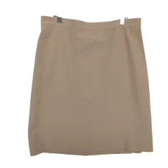 美品 NINA RICCI ニナリッチ スカート ボトムス ウール100％ 裏地シルク100％ Aライン ベージュ 44【L】 レディース 【中古】のサムネイル
