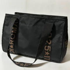 FENDI フェンディ キャンバス ナイロン トートバッグ ハンドバッグ ロゴ 2262.26626.098 ブラックのサムネイル
