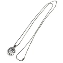 CHROME HEARTS 極美品 クロムハーツ ANGEL MEDAL V2 エンジェルメダル ボールチェーン ネックレス インボイス・袋付属 チャーム ペンダントトップ クロス クロム アクセABランク 中古 鑑定済 クロムアクセのサムネイル