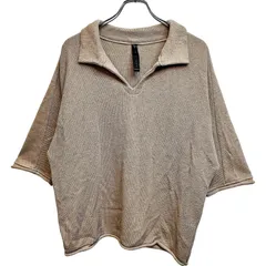 WJK ダブルジェイケイ 26SS Comfy Skipper polo スキッパー ポロシャツ 6888 kn30h S ベージュ メンズのサムネイル