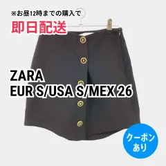 ZARA ザラ ショート/ミニスカート EUR S/USA S/MEX 26 ブラック レディースのサムネイル
