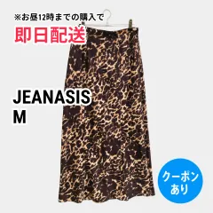 JEANASIS ジーナシス スカート M ブラウン レディースのサムネイル