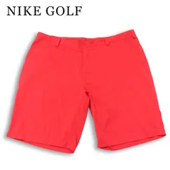 NIKE GOLF ナイキ ゴルフ 春夏★ ストレッチ ロゴ刺繍 ハーフ ショート パンツ 大きいサイズ 特大 Sz.42 メンズのサムネイル