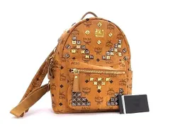MCM エムシーエム リュックサック ヴィセトス MMK35VE19CO001 ブラウン レザー ユニセックス スタッズのサムネイル