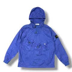 STONE ISLAND STRETCH COTTON GABARDINE PULLOVER ストレッチコットンギャバジンプルオーバー ブルゾン ストーンアイランド 751510110 ブルー S （20555M）のサムネイル