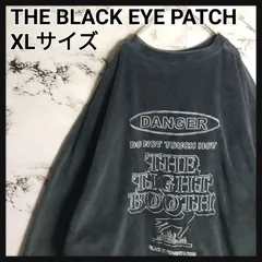 【希少】ブラックアイパッチ×タイトブース スウェット ベロア XL 刺繍ロゴ コラボ 黒 TBPR ゆるだぼ ビッグシルエット 入手困難のサムネイル