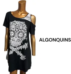 No.529 (♡)ALGONQUINS スカル プリントトップス グランジ Y2K  00sのサムネイル