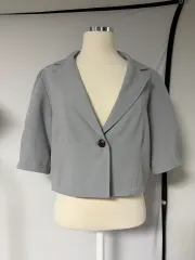 natural couture 半袖 クロップド ジャケットのサムネイル