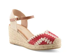 アズーラ レディース シューズ サンダル AzuraAdrina Espadrille Wedge Sandal RedMulticolor レッドのサムネイル