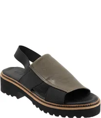 ブエノ レディース シューズ サンダル プラットフォーム レザー Bueno Amy Leather Platform Sandals Green Khaki グリーンのサムネイル