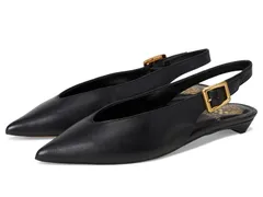 ヴィンスカムート レディース シューズ サンダル ヒール Vince Camuto Valther Kitten Heel Slingback Flat Mule Black ブラックのサムネイル