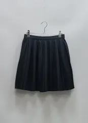 (ほぼ新品) COS コス ウールブレンド プリーツ ミニ スカート / レディース 34 ブラックのサムネイル