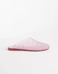 エイソス レディース シューズ サンダル ASOS DESIGN Lennox jelly mules PINK ピンクのサムネイル