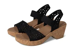 スケッチャーズ レディース シューズ ヒール SKECHERS Brystol Beach Bliss Black ブラックのサムネイル