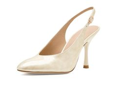スチュアート ワイツマン レディース シューズ ヒール Stuart Weitzman Madison Slingback 85 Linen