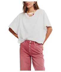 フリーピープル レディース トップス シャツ Free People We The Free Next Level Tee Clean Ivory アイボリーのサムネイル