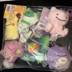 3体セット】 へんしんメタモン ぬいぐるみ ミュウ ニャオハ ピカチュウ