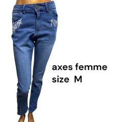 No.533 (♡)axes femme 刺繍 フェアリー ストレッチパンツのサムネイル