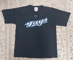マジェスティック トロント ブルージェイズ レジェンド バティスタ ロゴ 半袖Tシャツ (90-95)のサムネイル