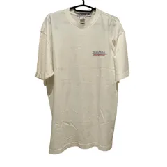  NAUTICA ノーティカ ワンポイントロゴTシャツ スポーツ ストリートファッション  カジュアル Mサイズ ホワイト【KT2】のサムネイル
