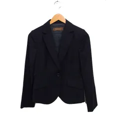 ボールジー BALLSEY トゥモローランド カシミヤ混 ウール テーラード ジャケット シングル 無地 38 ブラック 黒 /FT32のサムネイル