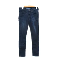 ランバンオンブルー LANVIN en Bleu デニム ジーンズ スキニー シンプル 34 ブルー 青 /KT31のサムネイル