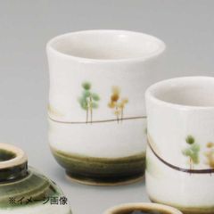 小川幸彦作 灰釉湯呑み - メルカリ