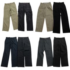 古着卸 まとめ売り ディッキーズ パンツ 8枚セット ( メンズ 36 ) カーゴパンツ ダブルニー 874 ダック地 ブラック ベージュ 古着 NF9740 古着卸 まとめ売り ディッキーズ パンツ 8枚セット ( メンズ 36