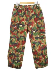 ヴィンテージ VINTAGE スイス軍 M-83 80s アルペンカモ フィールドパンツ カーゴパンツ カモフラージュ 44のサムネイル