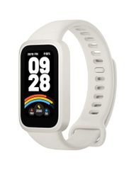 シャオミ(Xiaomi) スマートウォッチ Xiaomi Band 9 Active 18日間連続使用 1.47インチTFTディスプレイ 24時間健康管理 チップ強化 軽量デザイン 交換可能なフレーム iPhone & Android対応 ベージュホワイトe