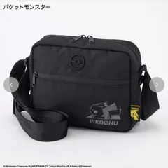 ポケットモンスター　横型ミニショルダー　カラビナ付コインケース　ピカチュウ　２点セットのサムネイル