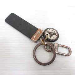 ルイヴィトン LOUIS VUITTON タイガ ポルトクレ ネオLVクラブ M67242 キーリング キーホルダー レザー 黒 ノワール ☆AA★のサムネイル