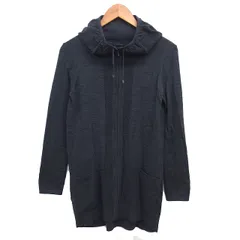 ギャバジンケーティー Gabardine K.T ハイネック カーディガン ニット ウール リブ ジップアップ 長袖 11 チャコールグレー /NT8のサムネイル