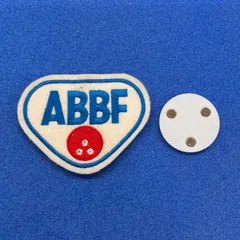 新作 ABBF用 強化タイプ 3点止 マグネット式 ワッペンプレート ボウリングのサムネイル