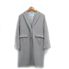 ルクールブラン le.coeur blanc チェスターコート ロング ウール シンプル 36 グレー 灰 /KT23のサムネイル
