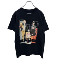 【SPY×FAMILY】 Lloyd, Anya, Yor Anime Spy Family Character Set T-Shirt S-5907
