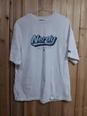 ノルディ Nerdy 白 半袖 Tシャツ (S)のサムネイル