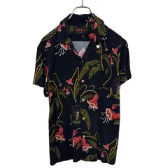 【Deus Ex Machina】 Floral Aloha Shirt オープンカラーアロハシャツ 開襟 花柄 S-6685のサムネイル