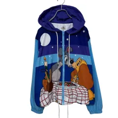 【Disney】 Lady and the Tramp Illustrated Jacket わんわん物語 ディズニー フード付きジャケット S-4205のサムネイル