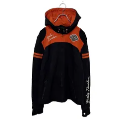 【HARLEY DAVIDSON】 Logo Embroidery Softshell Jacket ソフトシェルジャケット フーディ S-4370のサムネイル