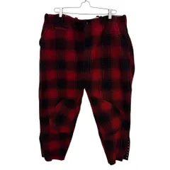 【Drybak】 40～50s Buffalo Check Hunting Pants バッファローチェック ハンティングパンツ S-4225のサムネイル