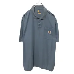 【Carhartt】 ワンポイント ロゴ刺<!-利用不可文字-!> 鹿の子ポロシャツ S-1192のサムネイル