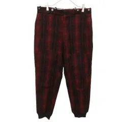 【Woolrich】 70's 白タグ VINTAGE バッファローチェック ダブルニーハンティングパンツ S-885のサムネイル