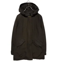 【WOOLRICH】 ワンポイントロゴ刺繡 ダウンジャケット フーディ S-3418のサムネイル