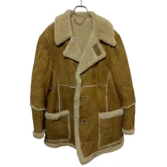 【Sears】 70s 黒タグ 裏ボアリアルムートンジャケット S-3651のサムネイル