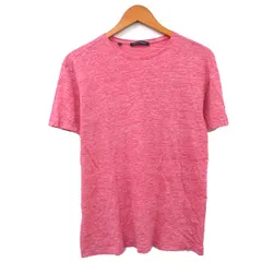 アドルフォドミンゲス ADOLFO DOMINGUEZ Tシャツ カットソー 半袖 リネン シンプル 4 ピンク /KT33のサムネイル