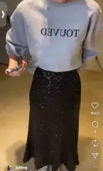 ジュローグ スパンコール ロング スカートのサムネイル