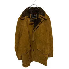 【Sears】 70s 黒タグ 本革 スウェードレザー 裏ボアランチジャケット S-3604のサムネイル