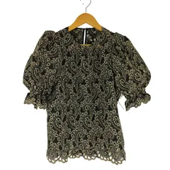 アナイ ANAYI ペイズリーデザイン 刺繍レース ブラウス レディース JPN：38 のサムネイル